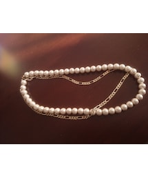 Garland of Dew | ２WAYコットンパールネックレス(ネックレス)