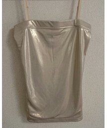 FREDY&GLOSTER | ラメキャミソール(キャミソール)