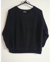 DISCOAT | ケーブルニット風スウェット(スウェット)