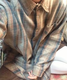 フランスの old ロングシャツ(シャツ/ブラウス)