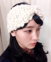 Handmade | 手編みニットヘアバンド(ヘアバンド)