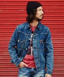 HYSTERIC GLAMOUR | USED加工デニム 2ND TYPE Gジャン(デニムジャケット)