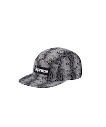 Supreme  | 14A/W Supreme Jacquard Snake Camp Cap Black(キャップ)