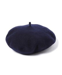 MARGARET HOWELL | ネイビーのベレー帽(ハンチング/ベレー帽)