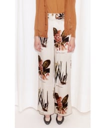 THEATRE PRODUCTS | 花柄ワイドパンツ(その他パンツ)