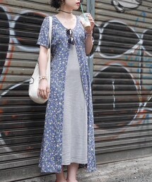 VINTAGE | ヴィンテージ花柄ワンピース(ワンピース)