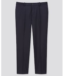 UNIQLO | ユニクロ　EZYアンクルパンツ 丈長め76 69ネイビー サイズS 420867(スラックス)
