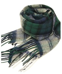 Lochcarron of Scotland | ロキャロン ラムズウールマフラー ドレスブラックウォッチ(マフラー)