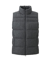 UNIQLO | ウールブレンドダウンベスト サイズS 156386(ダウンベスト)