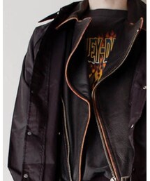 90s ARMANI | ライダースジャケット