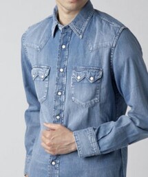 BLUE BLUE | デニムウエスタンシャツ(シャツ/ブラウス)