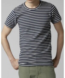 HOLLYWOOD RANCH MARKET | ストレッチフライス ボーダー Ｔシャツ(Tシャツ/カットソー)