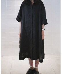 無印良品 | シャツワンピース