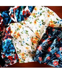 ＧＵ花柄ショートパンツ(その他パンツ)