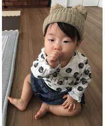 クマさんニット帽ver | 帽子