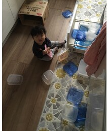 朝からいたずら💧 | ママ＆ベビー