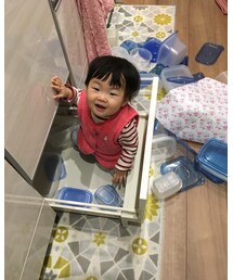 いたずら小娘😂 | ママ＆ベビー