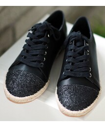 シャイニーレースアップスニーカー(スニーカー)