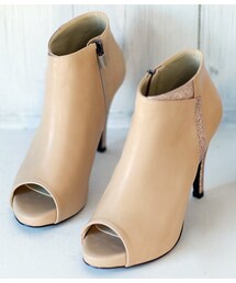 きらきらパールオープントゥブーティ(ブーティ)