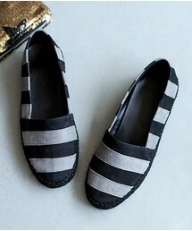 ストライプ柄エスパドリーユ(スニーカー)