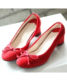 	リボンポイントパンプス(パンプス)