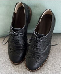 ヴィンテージオックスフォードシューズ(パンプス)