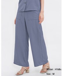 GU | ベイカーポケットワイドパンツ(パンツ)