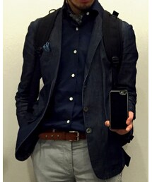 NANO universe | nano・universe✖️RING JACKET(テーラードジャケット)