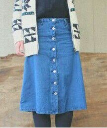 GU | デニムスカート