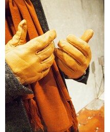 junhashimoto | junhashimoto LEATHER GROVE CAMEL(手袋)