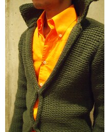 junhashimoto | junhashimoto KNIT JACKET KHAKI(ジャケット/アウター)