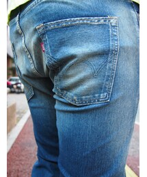 junhashimoto | junhashimoto × EDWIN JERSEYS SLIM STRAIGHT PANTS DARK USED(デニムパンツ)