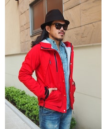 BACK BONE | BACK BONE THE BASIS GORE-TEX 3L Storm Jacket Red(マウンテンパーカー)