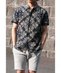 STEVENSON OVERALL CO. | STEVENSON OVERALL CO. Allstate Indigo Paisley(シャツ/ブラウス)