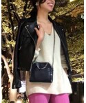 H&M(エイチ・アンド・エム)の「ジャケット/アウター(ライダースジャケット)」