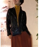H&M(エイチ・アンド・エム)の「ジャケット/アウター(ライダースジャケット)」