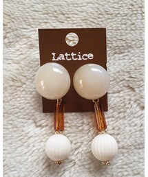 Lattice | ピアス（両耳用）