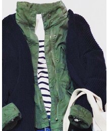 NATURAL BEAUTY BASIC | ミリタリージャケット