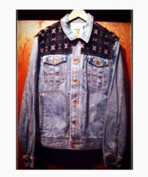 TOPMAN | デザインデニムジャケット(デニムジャケット)