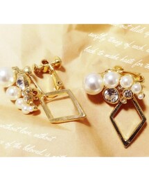 Avail | パールビジューイヤリング(イヤリング)