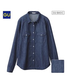 GU | デニムシャツ(シャツ/ブラウス)