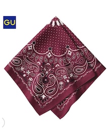 GU | バンダナ ワイン(ストール/ショール)