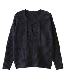 GRL | レースアップニット(ニット/セーター)