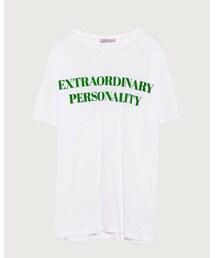 ZARA | ロゴT(Tシャツ/カットソー)
