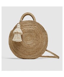 ZARA | サークルカゴバッグ(かごバッグ)