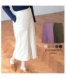 BASEMENT online | コーデュロイベイカースカート 2257円(スカート)
