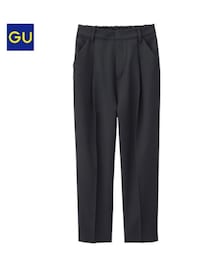 GU | WOMEN イージーハイウエストボリュームパンツ(その他パンツ)
