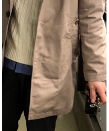 NAVY | ステンカラーコート