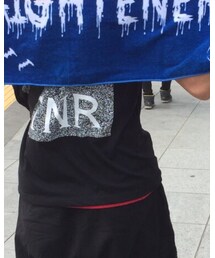 no brand | STRAIGHTENER バンドTシャツ(Tシャツ/カットソー)