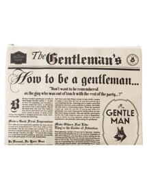 MR.GENTLEMAN | NEWS PAPER CLUTCH BAG(クラッチバッグ)